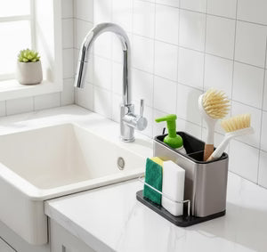 Stainless Steel Sink Storage Rack | رف تخزين حوض الفولاذ المقاوم للصدأ